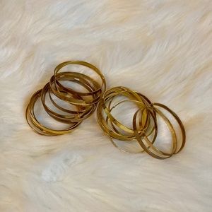 Gold Bracelet Bangles